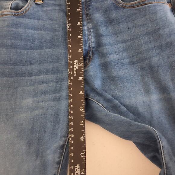 Flint & Tinder Jeans Men 31 (30x30)* Slim Tapered Medium Candiani Stretch Denim - Picture 10 of 13